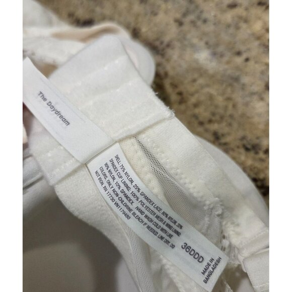 Lot of 2 New! Auden "The Daydream" Gesso White Underwire Bra. Size: 36DDD - Picture 9 of 11